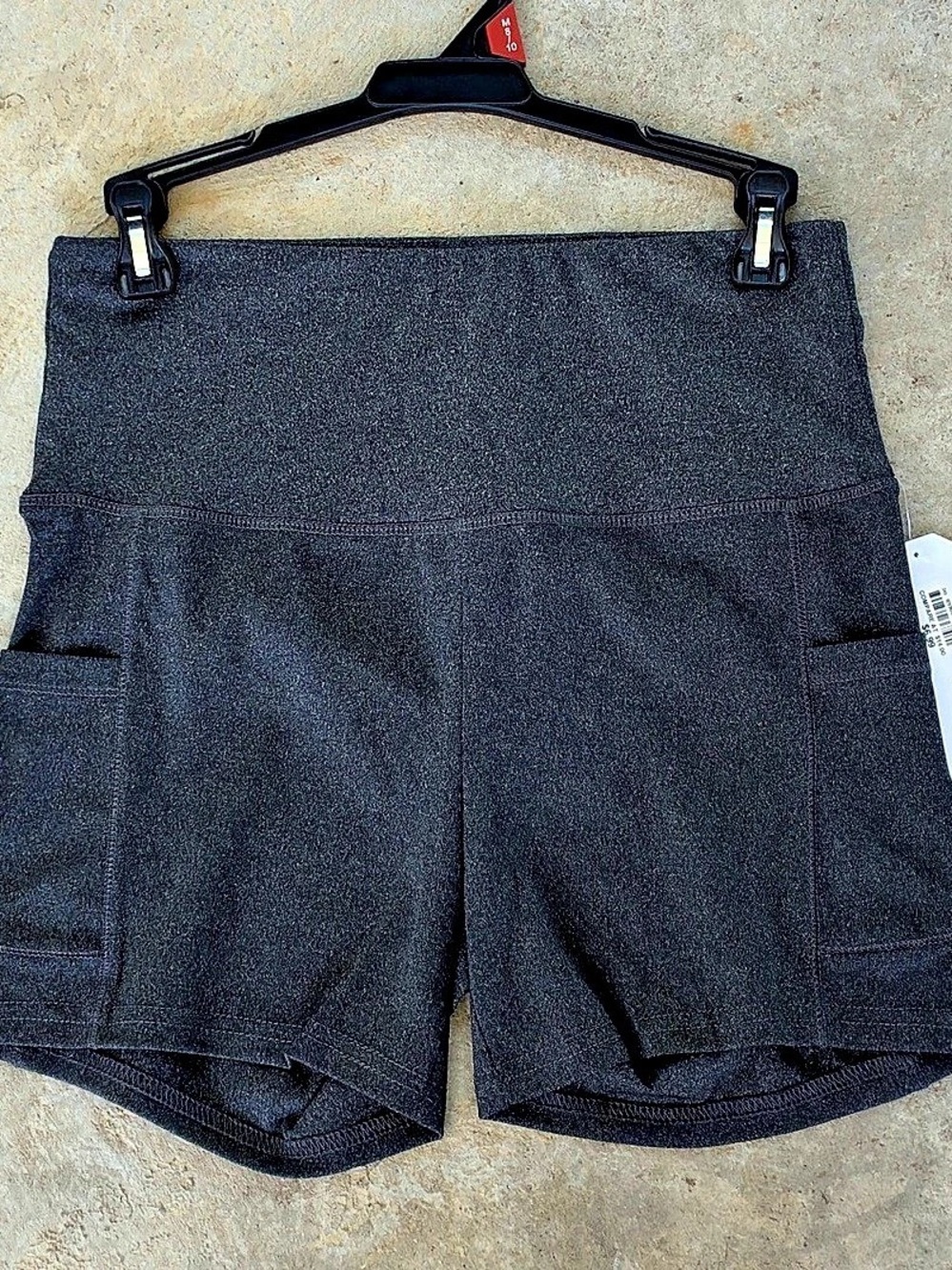 Shosho Athletic Shorts Black Size Medium NWT